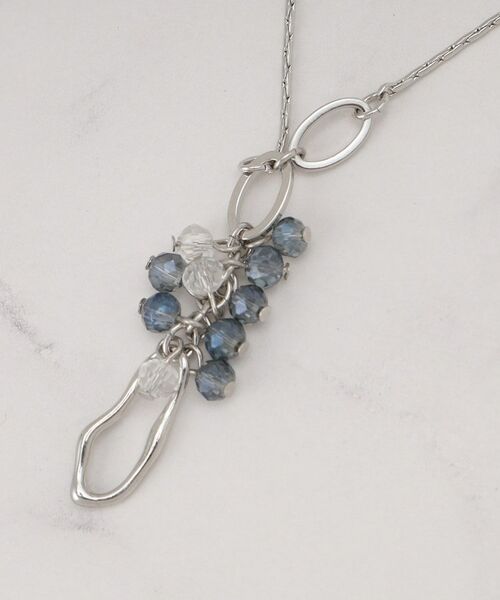 SHOO・LA・RUE / シューラルー ネックレス・ペンダント・チョーカー | ガラス房変形フープネックレス | 詳細3