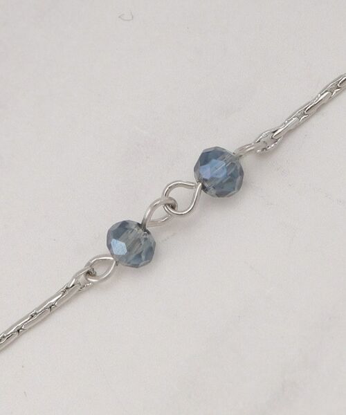 SHOO・LA・RUE / シューラルー ネックレス・ペンダント・チョーカー | ガラス房変形フープネックレス | 詳細4