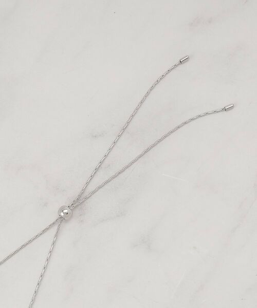 SHOO・LA・RUE / シューラルー ネックレス・ペンダント・チョーカー | ガラス房変形フープネックレス | 詳細5