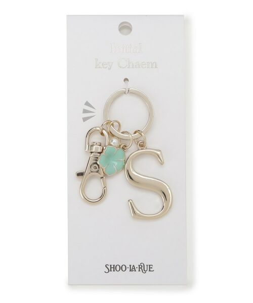 SHOO・LA・RUE/シューラルー 【イニシャル】キーホルダー ミントグリーン(021) 00 SHOO・LA・RUE/シューラルー 【イニシャル】キーホルダー ミントグリーン(021) 00