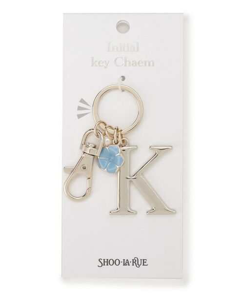 SHOO・LA・RUE/シューラルー 【イニシャル】キーホルダー ブルー(091) 00 SHOO・LA・RUE/シューラルー 【イニシャル】キーホルダー ブルー(091) 00