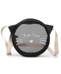 SHOO・LA・RUE / シューラルー ショルダーバッグ | ネコラウンドメッシュポシェット