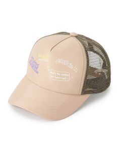 SHOO・LA・RUE / シューラルー キャップ | ナイロン落書き風ロゴメッシュキャップ