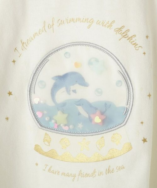 SHOO・LA・RUE / シューラルー Tシャツ | 【100-150cm】スノードームオーガンジーTシャツ | 詳細10