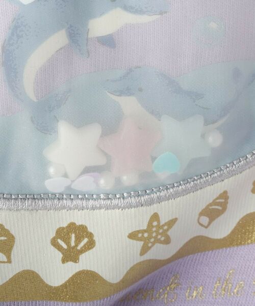 SHOO・LA・RUE / シューラルー Tシャツ | 【100-150cm】スノードームオーガンジーTシャツ | 詳細8