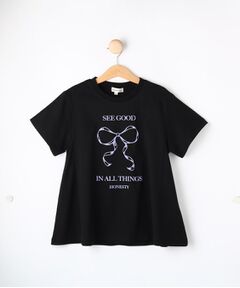SHOO・LA・RUE / シューラルー Tシャツ | 【130-150cm】プリントフレアTシャツ
