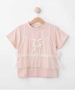 SHOO・LA・RUE / シューラルー Tシャツ | 【100-120cm】チュールキャミTシャツ