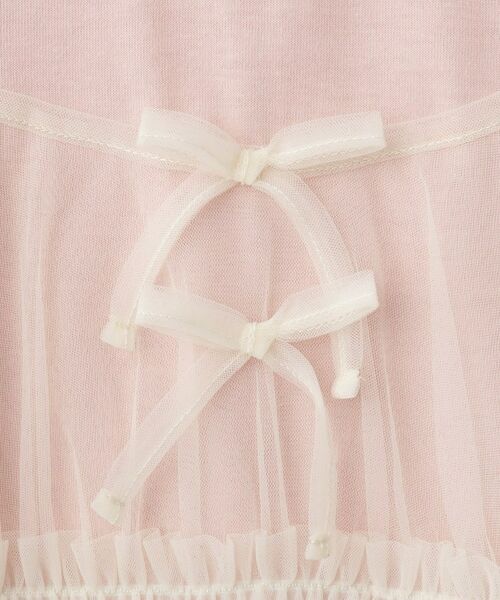 SHOO・LA・RUE / シューラルー Tシャツ | 【100-120cm】チュールキャミTシャツ | 詳細6