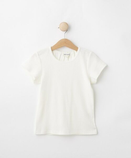 SHOO・LA・RUE / シューラルー その他トップス | 【100-150cm/2点セット】ポコポコの表面感が魅力 楊柳キャミチュニック＋Tシャツ | 詳細8