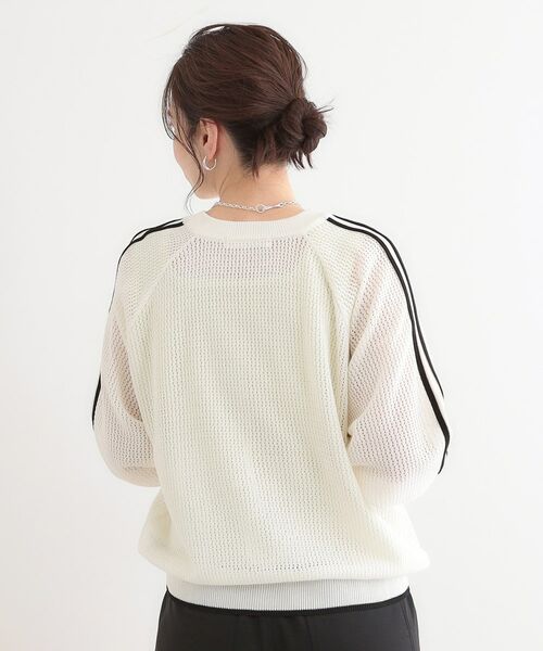 SHOO・LA・RUE / シューラルー ニット・セーター | 麻タッチメッシュラインニット | 詳細2