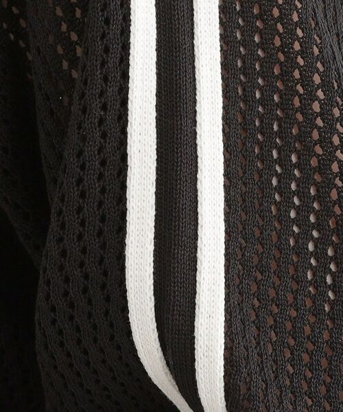 SHOO・LA・RUE / シューラルー ニット・セーター | 麻タッチメッシュラインニット | 詳細8