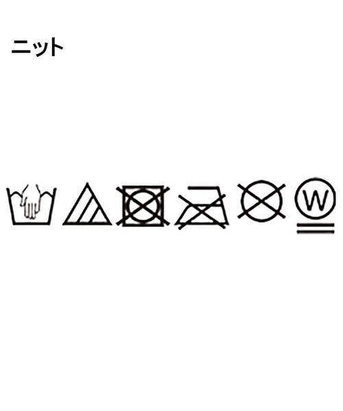 SHOO・LA・RUE / シューラルー ニット・セーター | 【S-LL/2枚セット】シアー感も楽しめる 光沢カノコ編み配色ニット+ロンT | 詳細30