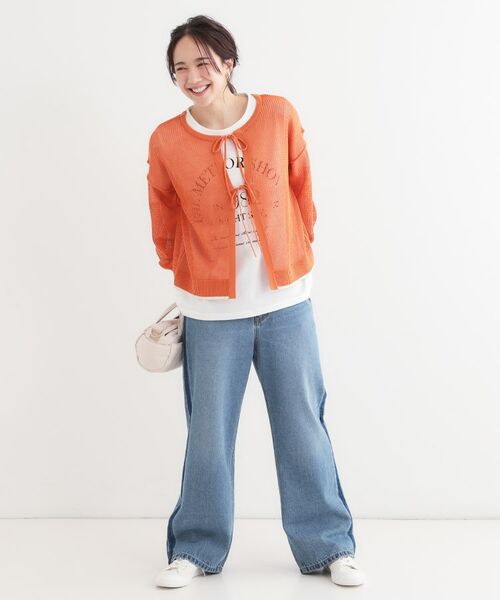 新品！Droite lautreamontミニリップストップティアードブルゾン2 シアーZIPブルゾン≪手洗い可能≫ | Droite lautreamont