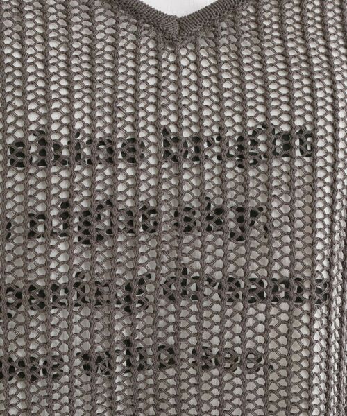 SHOO・LA・RUE / シューラルー その他トップス | 【2点セット】メッシュニットベスト×ロゴTシャツセット | 詳細8