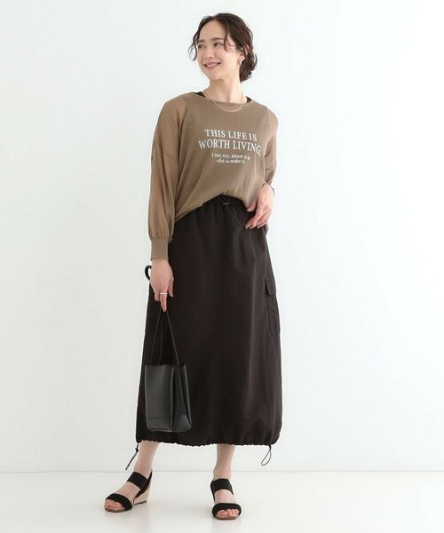 SHOO・LA・RUE / シューラルー ニット・セーター | 【S-LL】アソートロゴサマーニット | 詳細15