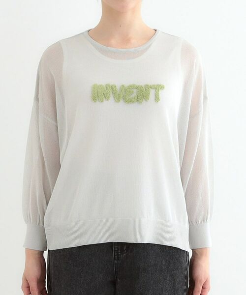 SHOO・LA・RUE / シューラルー ニット・セーター | 【S-LL】アソートロゴサマーニット | 詳細17