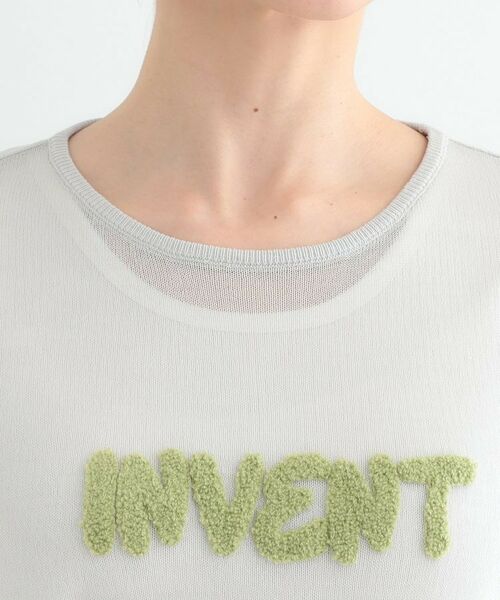 SHOO・LA・RUE / シューラルー ニット・セーター | 【S-LL】アソートロゴサマーニット | 詳細20