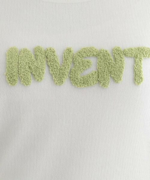 SHOO・LA・RUE / シューラルー ニット・セーター | 【S-LL】アソートロゴサマーニット | 詳細4