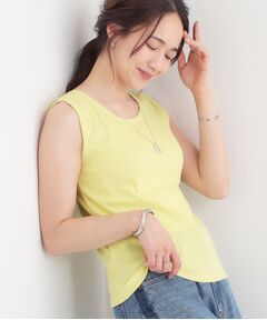 SHOO・LA・RUE / シューラルー キャミソール・チューブトップ | 【S-LL】2WAYネック リブタンクトップ