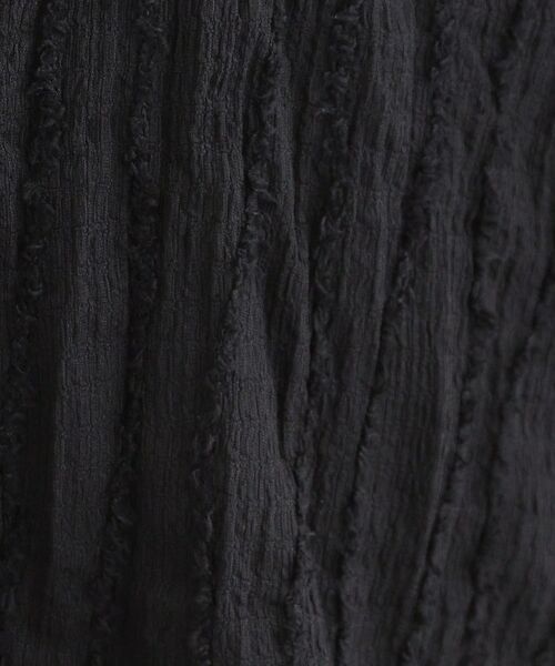 SHOO・LA・RUE / シューラルー カットソー | 1枚で着映え ジャカードフリンジ5分袖トップス | 詳細4