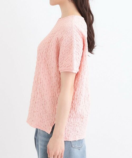 SHOO・LA・RUE / シューラルー カットソー | 【S-LL】ぽこぽこ素材がこなれ見え ドルマントップス | 詳細14