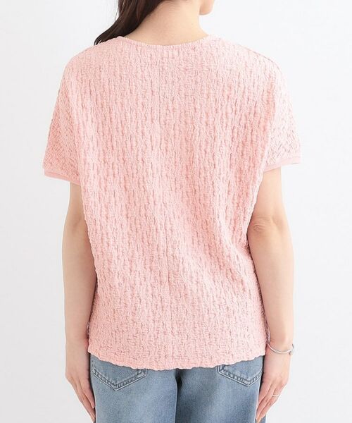 SHOO・LA・RUE / シューラルー カットソー | 【S-LL】ぽこぽこ素材がこなれ見え ドルマントップス | 詳細15