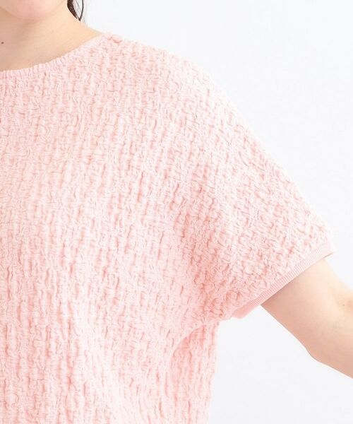 SHOO・LA・RUE / シューラルー カットソー | 【S-LL】ぽこぽこ素材がこなれ見え ドルマントップス | 詳細17