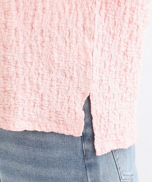 SHOO・LA・RUE / シューラルー カットソー | 【S-LL】ぽこぽこ素材がこなれ見え ドルマントップス | 詳細18