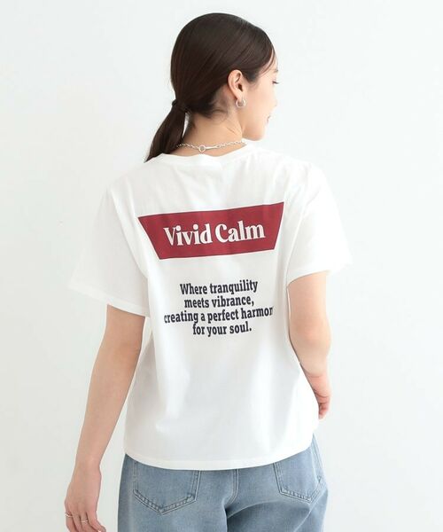 SHOO・LA・RUE / シューラルー Tシャツ | 【洗える/S-LL】選べる4柄 プリントアソート ベーシックTシャツ | 詳細2
