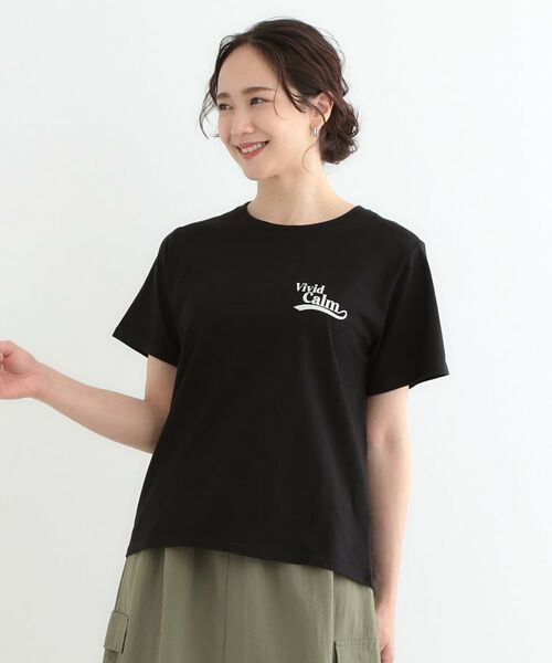 SHOO・LA・RUE / シューラルー Tシャツ | 【洗える/S-LL】選べる4柄 プリントアソート ベーシックTシャツ | 詳細5