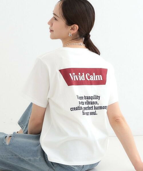 SHOO・LA・RUE/シューラルー プリントアソート ベーシックTシャツ ホワイト(401) 01(S) SHOO・LA・RUE/シューラルー プリントアソート ベーシックTシャツ ホワイト(401) 01(S)
