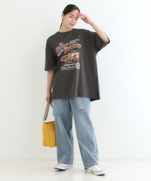 SHOO・LA・RUE / シューラルー Tシャツ | 【洗える/選べる3柄】BIGプリントゆるTシャツ | 詳細15