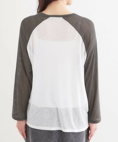 SHOO・LA・RUE / シューラルー カットソー | 【S-LL】シアーラグランロンT | 詳細15