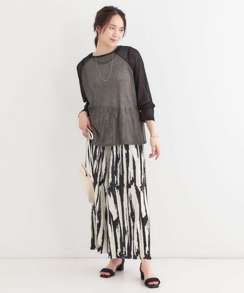 SHOO・LA・RUE / シューラルー カットソー | 【S-LL】シアーラグランロンT | 詳細3