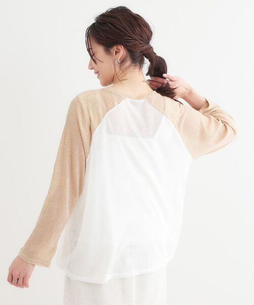 SHOO・LA・RUE / シューラルー カットソー | 【S-LL】シアーラグランロンT | 詳細6