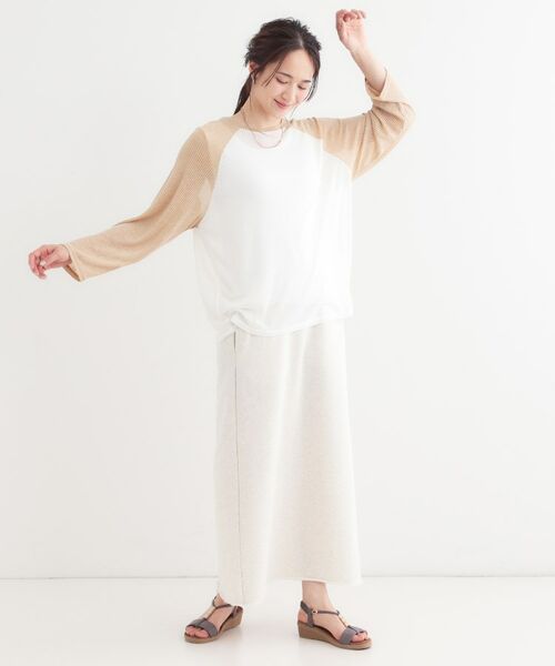 SHOO・LA・RUE / シューラルー カットソー | 【S-LL】シアーラグランロンT | 詳細7