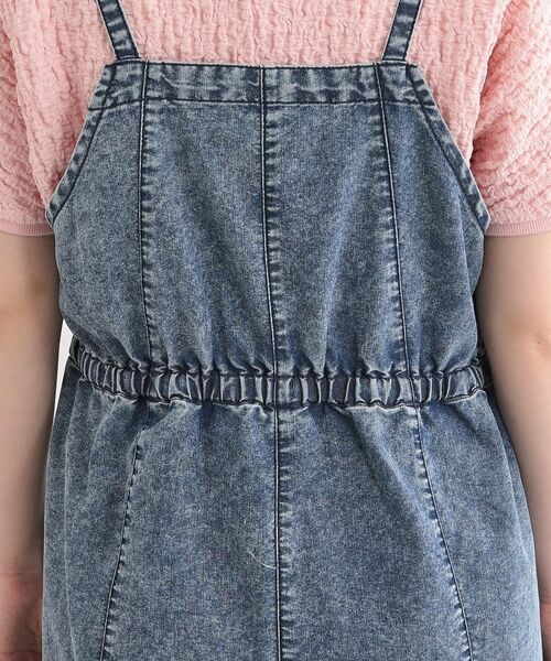 SHOO・LA・RUE / シューラルー ワンピース | 【S-LL/セットアップ可】ライトオンスデニム ZIPキャミワンピース | 詳細14