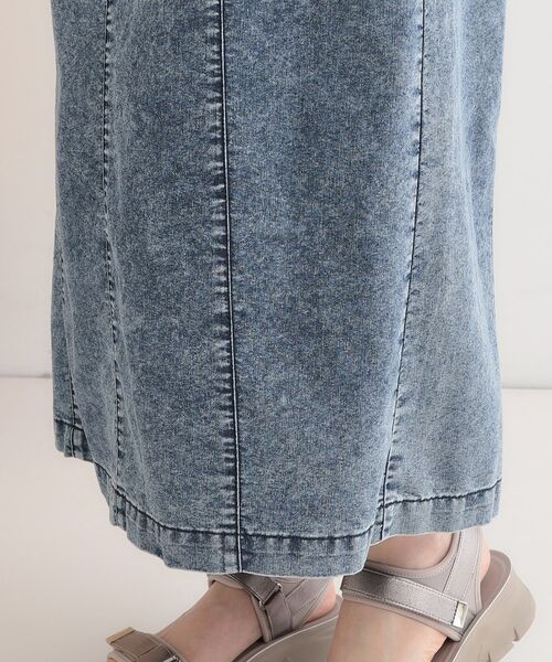 SHOO・LA・RUE / シューラルー ワンピース | 【S-LL/セットアップ可】ライトオンスデニム ZIPキャミワンピース | 詳細16