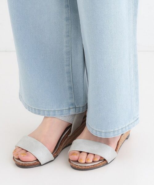 SHOO・LA・RUE / シューラルー デニムパンツ | 【洗える/S-LL】アシメウエスト ダメージデニム | 詳細15