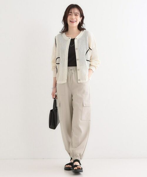 SHOO・LA・RUE / シューラルー パンツ | 【洗える/S-LL】やわらかジョガーカーゴパンツ | 詳細7