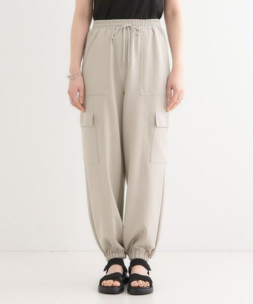 SHOO・LA・RUE / シューラルー パンツ | 【洗える/S-LL】やわらかジョガーカーゴパンツ | 詳細9