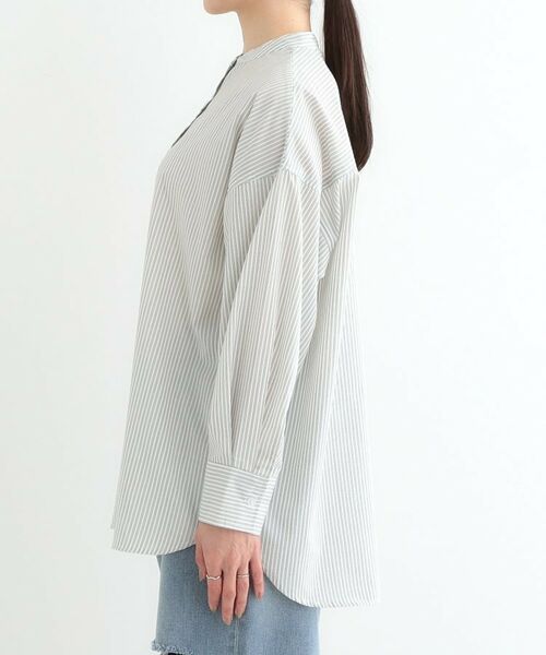 SHOO・LA・RUE / シューラルー シャツ・ブラウス | 【3WAY】フリルサッシュ付きバンドカラーシャツ | 詳細16