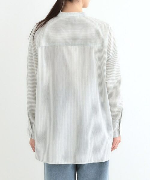 SHOO・LA・RUE / シューラルー シャツ・ブラウス | 【3WAY】フリルサッシュ付きバンドカラーシャツ | 詳細17