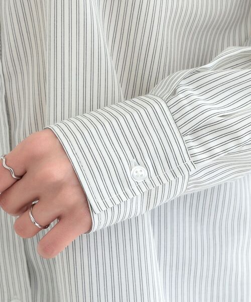 SHOO・LA・RUE / シューラルー シャツ・ブラウス | 【3WAY】フリルサッシュ付きバンドカラーシャツ | 詳細20