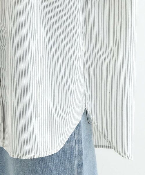 SHOO・LA・RUE / シューラルー シャツ・ブラウス | 【3WAY】フリルサッシュ付きバンドカラーシャツ | 詳細21