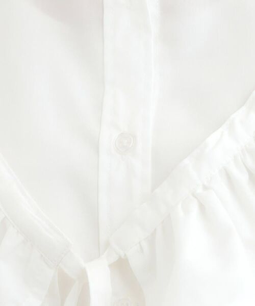 SHOO・LA・RUE / シューラルー シャツ・ブラウス | 【3WAY】フリルサッシュ付きバンドカラーシャツ | 詳細7