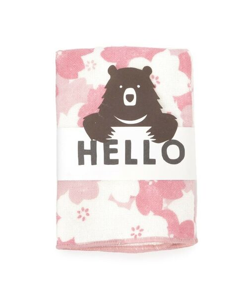 SHOO・LA・RUE / シューラルー ハンカチ | HELLOBEARタオルハンカチ サクラ | 詳細1
