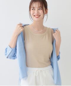 SHOO・LA・RUE / シューラルー キャミソール・チューブトップ | 【高レビュー/S-LL】大人ヘルシーなスタイルに ラメタンクトップ