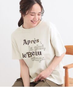 SHOO・LA・RUE / シューラルー Tシャツ | 【S-LL】大人のきれいめカジュアルに フロッキーロゴTシャツ