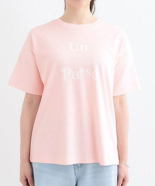 SHOO・LA・RUE / シューラルー Tシャツ | 【S-LL】大人のきれいめカジュアルに フロッキーロゴTシャツ | 詳細17